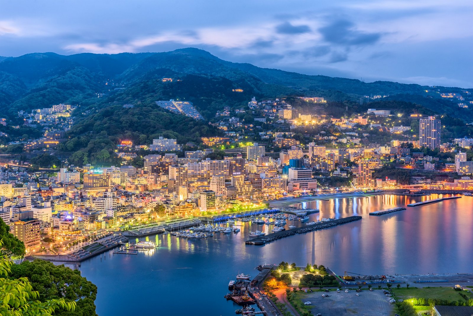 Atami, Shizuoka, Japan Skyline